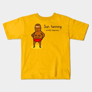 Crinkly brownie Kids T-Shirt